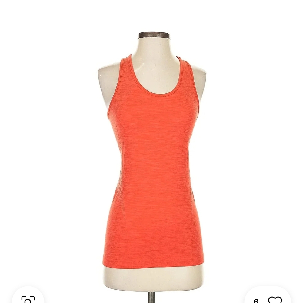 Sweaty Betty Womens Athlete Seamless Workout Vest Orange Size XL